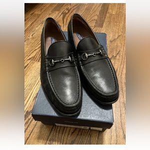 Cole Haan Men’s Pinch Gotham Bit Black Slip On Leather Loafer Size 11M C21430
